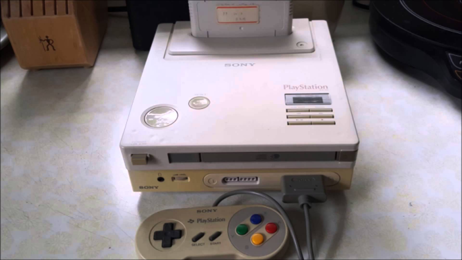 Nintendo PlayStation console has a game Gamespresso