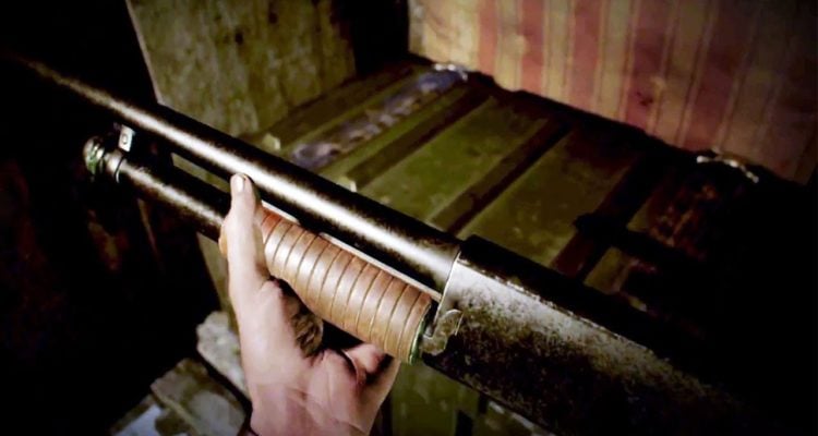 Resident Evil 7 shotgun