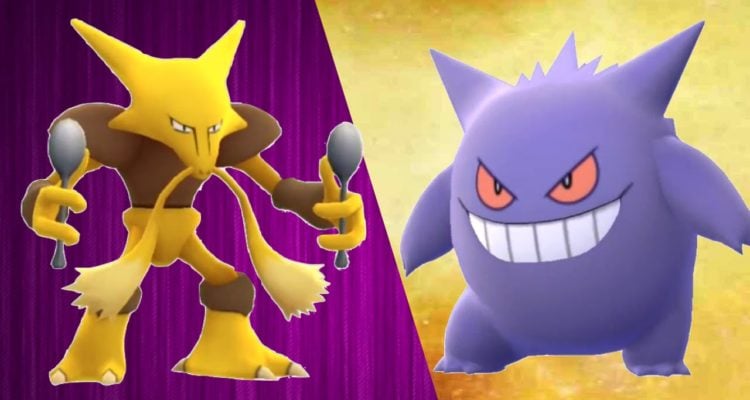 Pokemon GO Alakazam Gengar