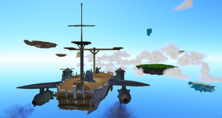 Worlds Adrift ship