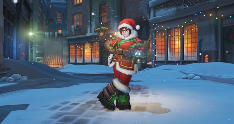 Overwatch Mei holiday skin